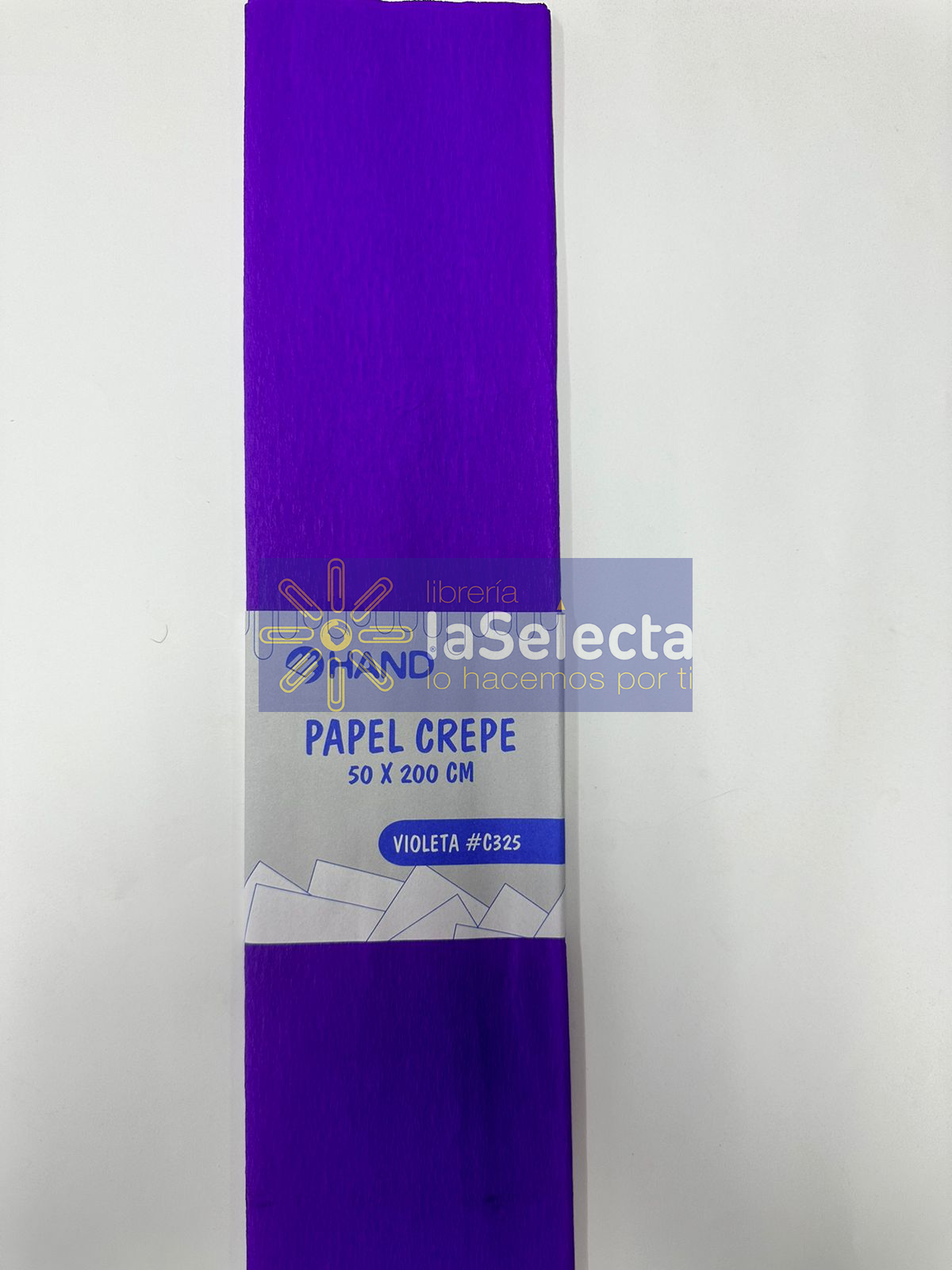 PAPEL CREPE VIOLETA HAND